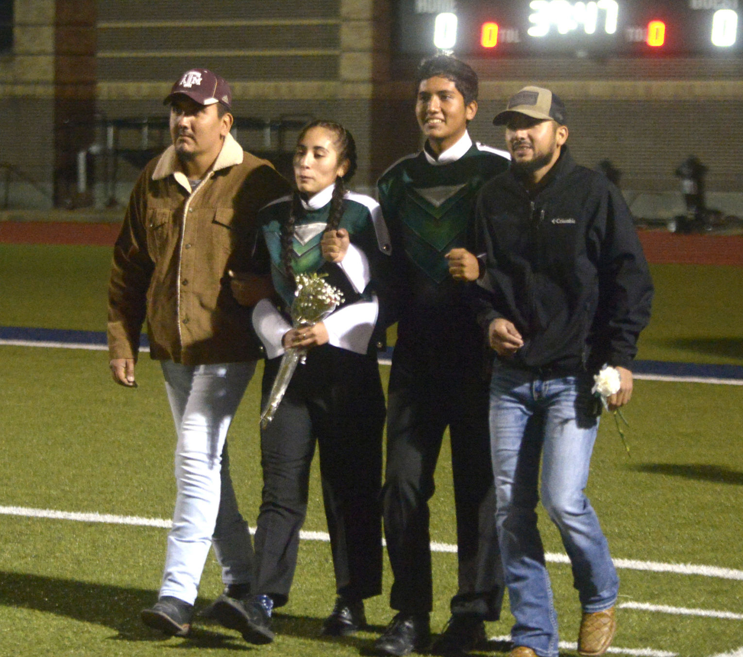 Rudder High School senior night 2019
